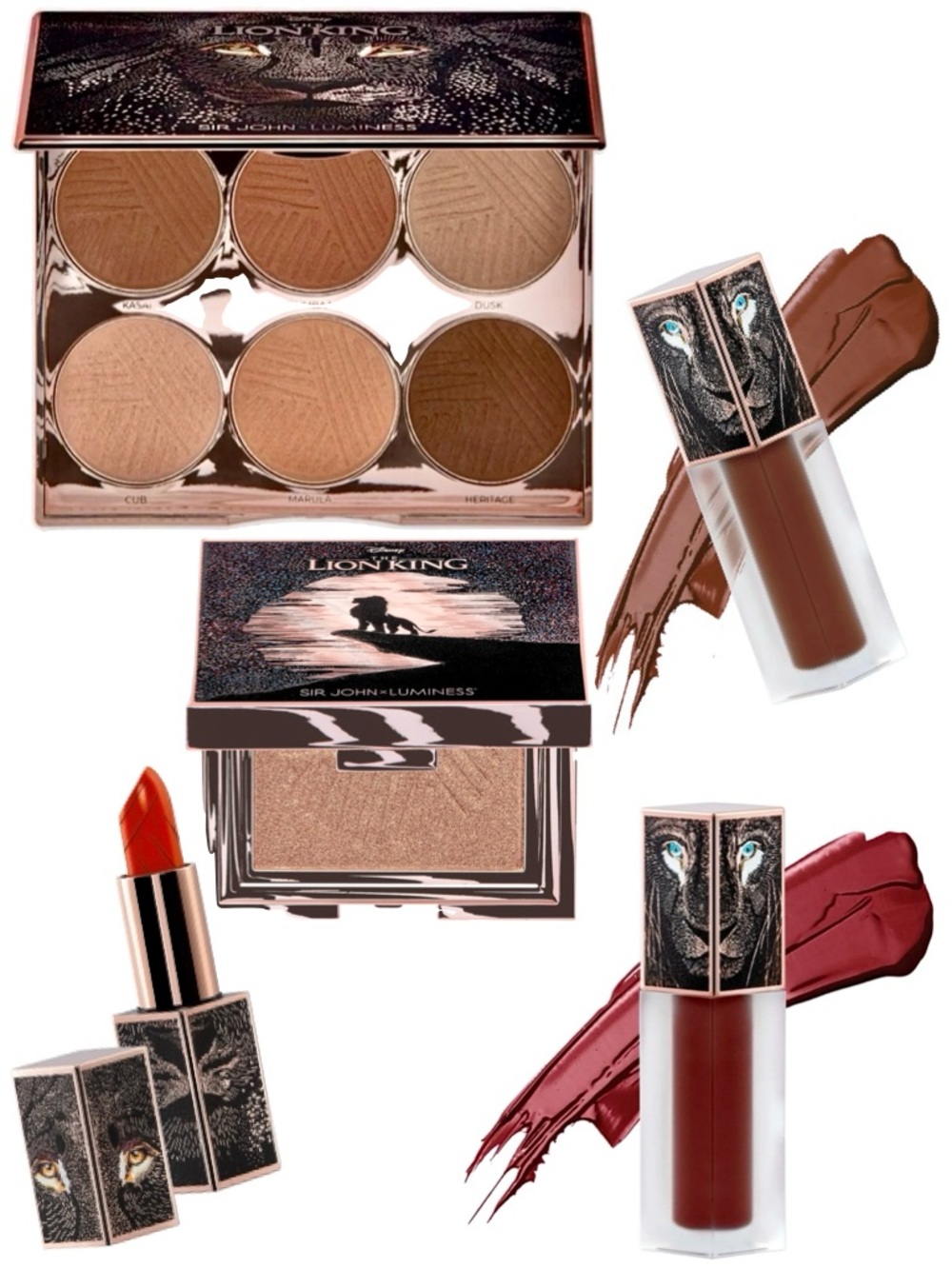 Sir Jon x Luminess x Lion King🦁Make-Up (Limited Edition) Bundle Set, 🆕NWOT, Rare